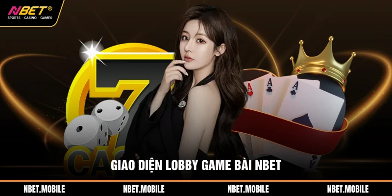 Giao diện lobby game bài NBET