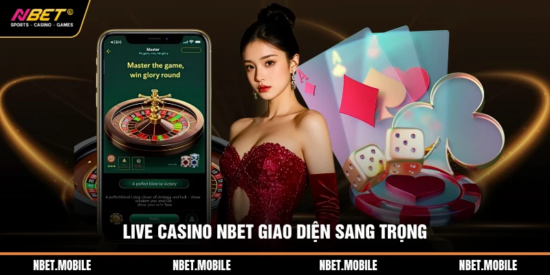 Live casino NBET giao diện sang trọng